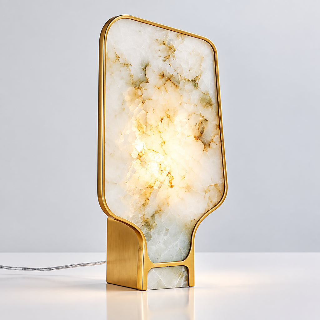 New-Style Marble Table Lamp for Study & Workspace