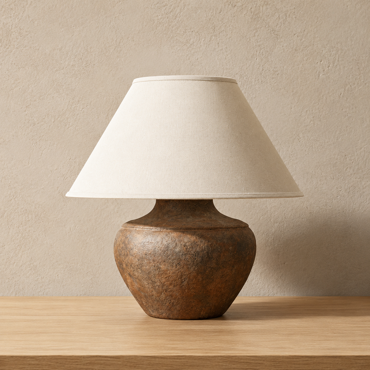 White 20-inch LED table lamp